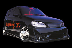 BLACK MAFIA CUBE TYPE-2 [ Z10 ] Early and middle models Feb.98-May.00 Late model May.00-Oct.02 - front