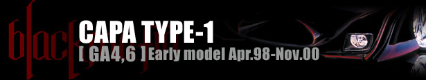 BLACK MAFIA CAPA TYPE-1 [ GA4,6 ] Early model Apr.98-Nov.00
