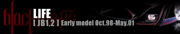 BLACK MAFIA LIFE [ JB1,2 ] Early model Oct.98-May.01