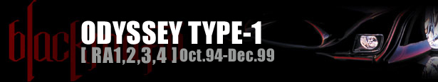 BLACK MAFIA ODYSSEY TYPE-1 [ RA1,2,3,4 ] Oct.94-Dec.99