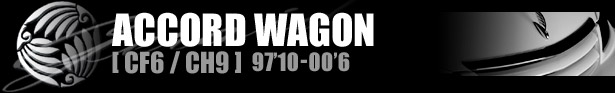 GERAID ACCORD WAGON [ CF6 / CH9 ]  97' 10-00' 6