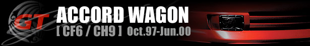 GERAID GT ACCORD WAGON [ CF6 / CH9 ]  Oct.97-Jun.00
