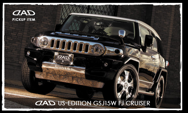 D.A.D US-EDITION GSJ15W FJ CRUISER