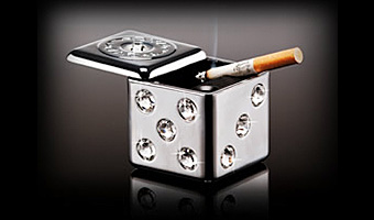 D.A.D ラグジュアリー アシュトレイ タイプ クリスタルダイス【SA062】