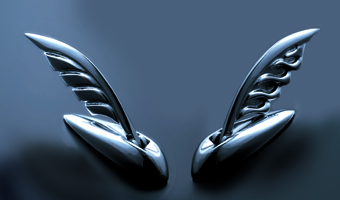 D.A.D ラグジュアリー ボンネットマスコット 【SA034】