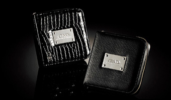 D.A.D ラグジュアリー CDケース タイプ クロコダイル ＆ タイプ リーフ【HA052】