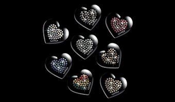 D.A.D クリスタル ハート フレグランス【SA687】