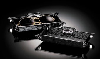 D.A.D ラグジュアリー ミニトレー タイプ クロコダイル & タイプ リーフ【HA095/HA096】