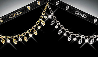 D.A.D ラグジュアリー ミラーネックレス タイプ ジョー【SA780/SA781】