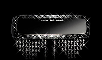 D.A.D ラグジュアリー ミラー タイプ シャイン 【HF014】