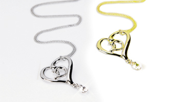 D.A.D オープンハートペンダント【SAC038】