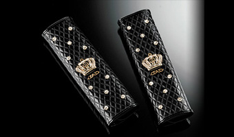 D.A.D ラグジュアリー シートベルト パッド タイプ クラウン【SA686】