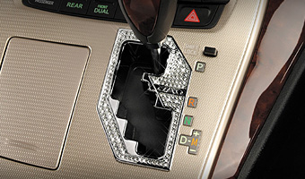 D.A.D クリスタル シフトゲートカバー [20系 アルファード/ヴェルファイア] T-C 【SB144】