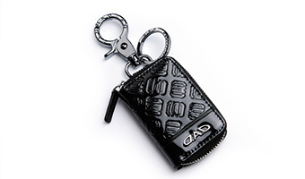 スマートキーケースII タイプ モノグラムレザーエナメル【HA566】