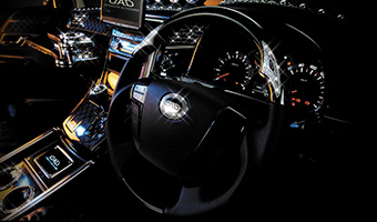 D.A.D ラグジュアリー クリスタルステアリング 【SA789/SA790/SA790/SA791/SA792/SA793/SA794】