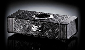 D.A.D ラグジュアリー ティシューケース タイプ モノグラムレザー【SA807】