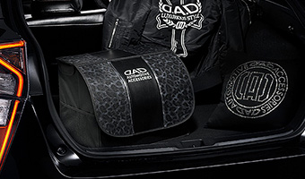 D.A.D トランクボックス タイプ ブラックレパード【HA447】