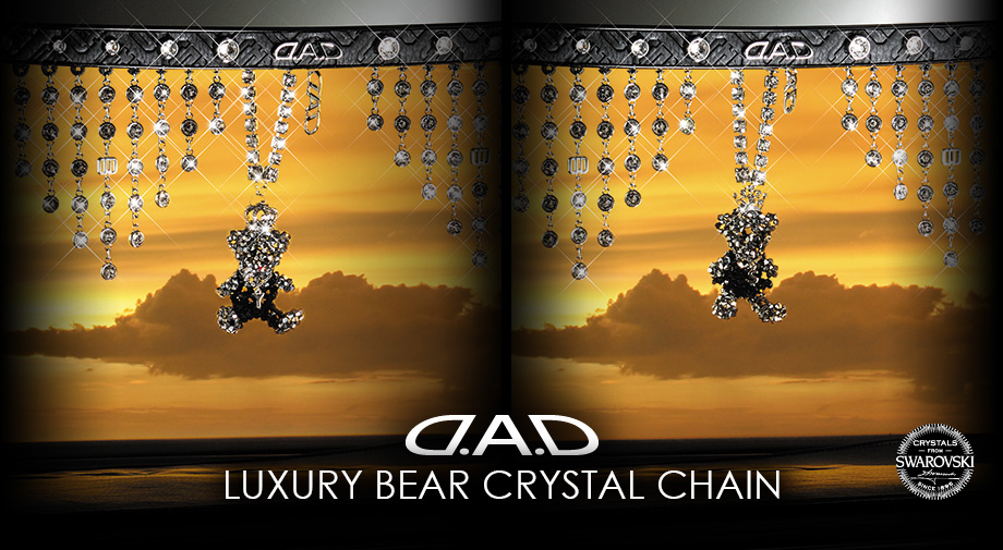 D.A.D BEAR CRYSTAL CHAIN【SB111/SB112】