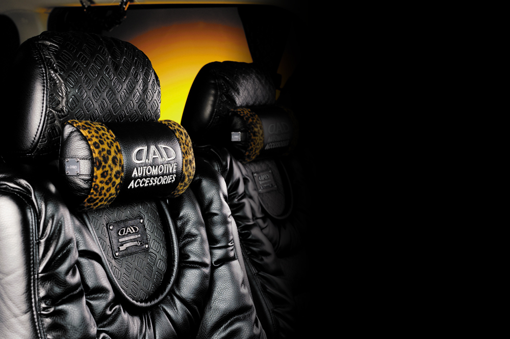 D.A.D ROYAL NECK PAD type LEOPARD