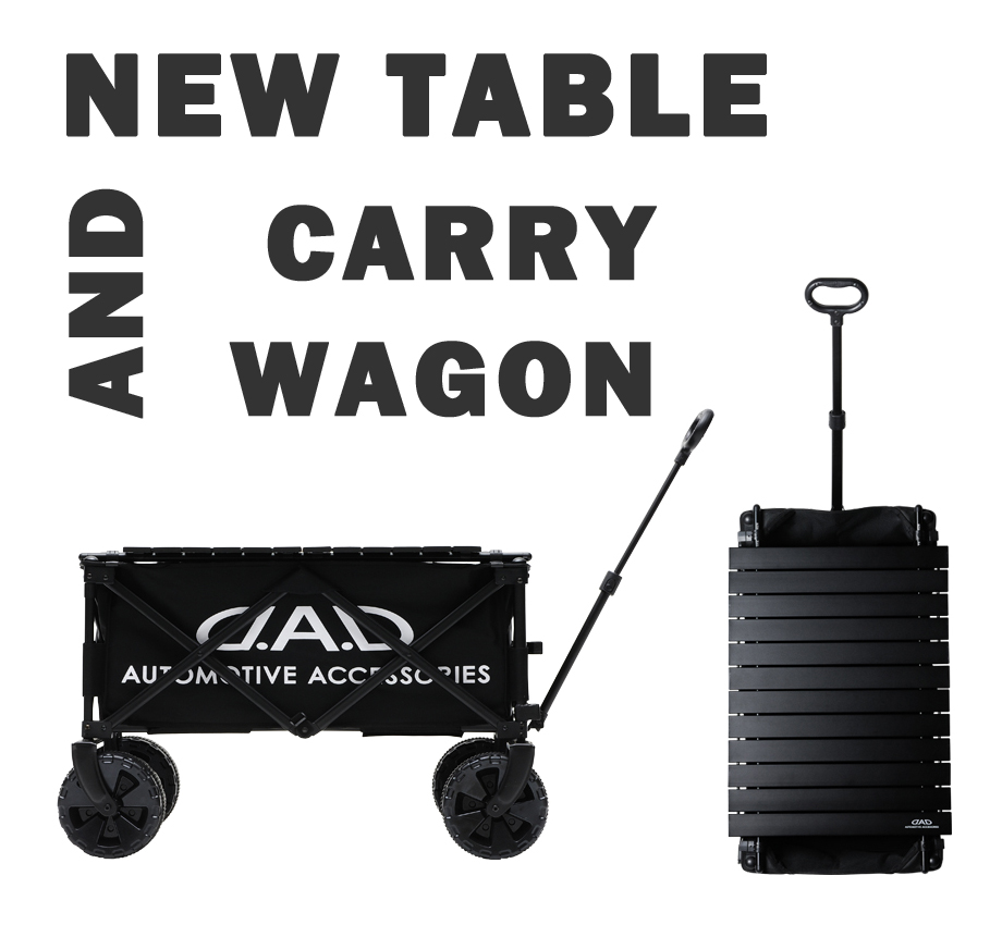 D.A.D FOLDING TABLE for OUTDOOR CARRY WAGON