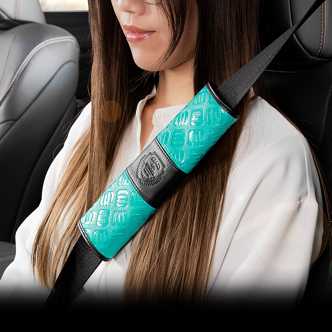SEAT BELT PAD II SS MODEL OCEAN BLUE