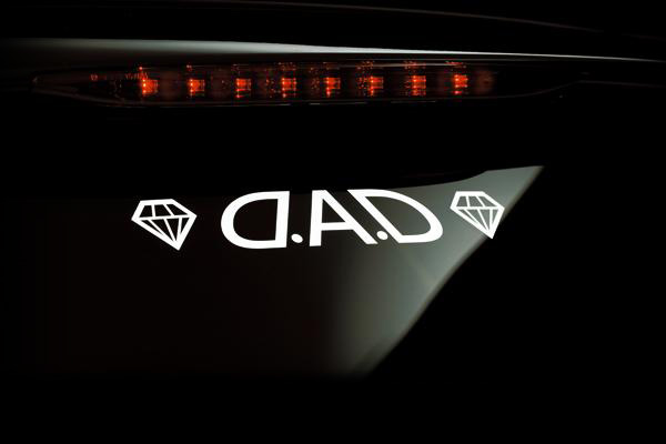 D.A.D DIAMOND LOGO STICKER