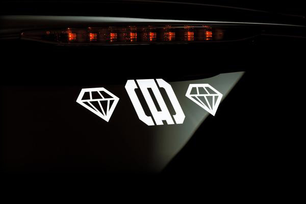 D.A.D DIAMOND MARK STICKER