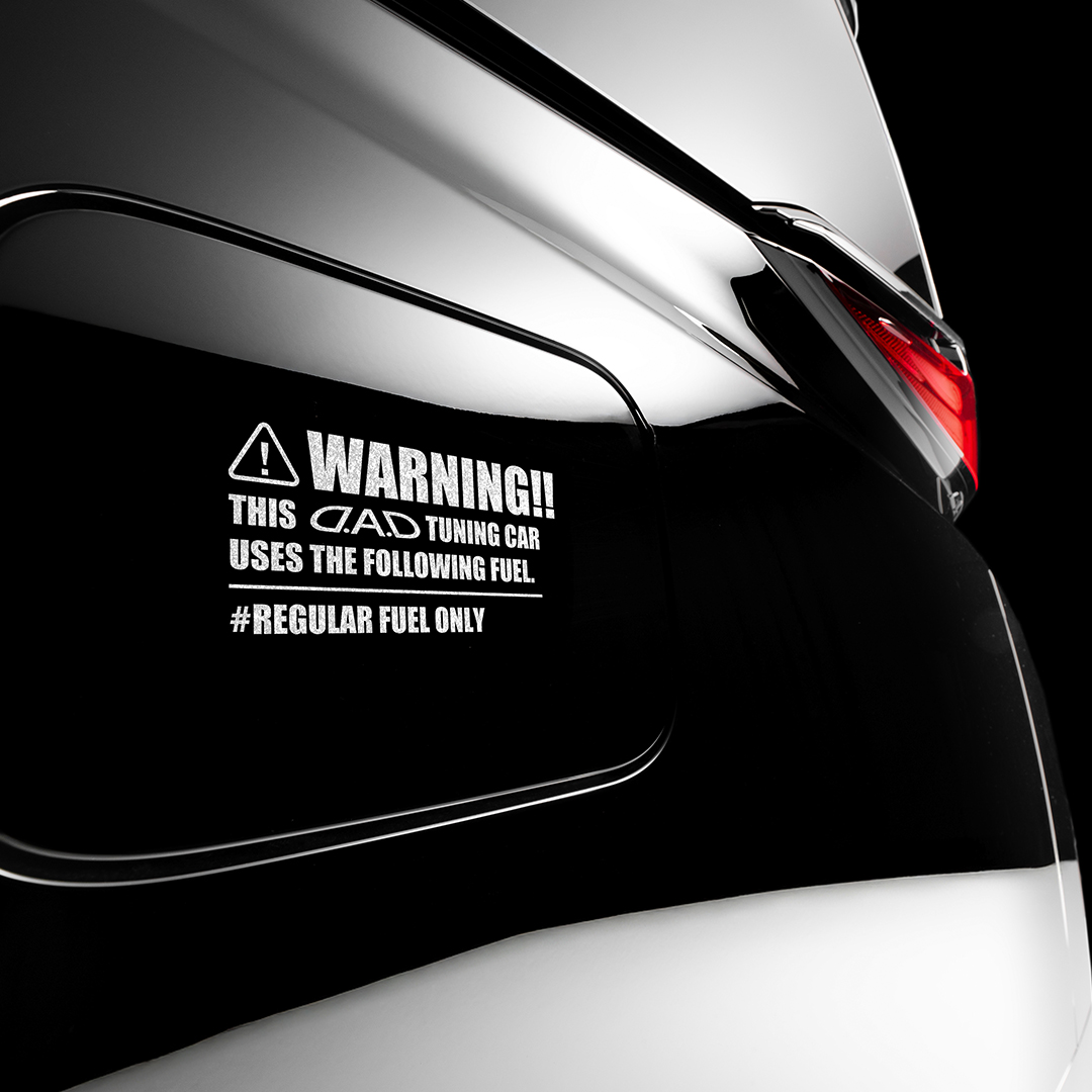 FUEL LID STICKER【ST165】