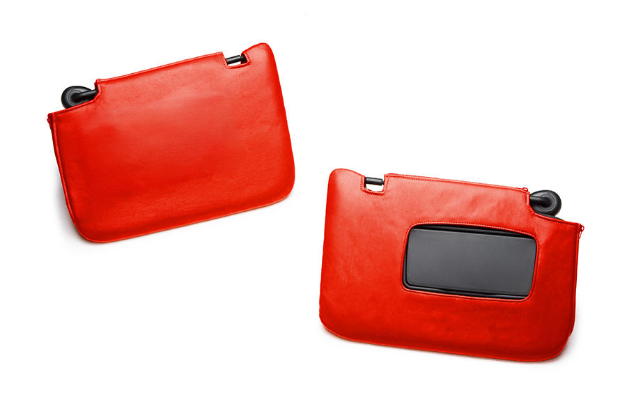 キルティング レッド（裏）