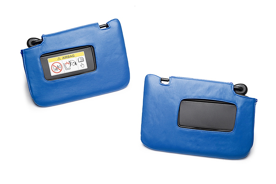 キルティング ブルー（裏）