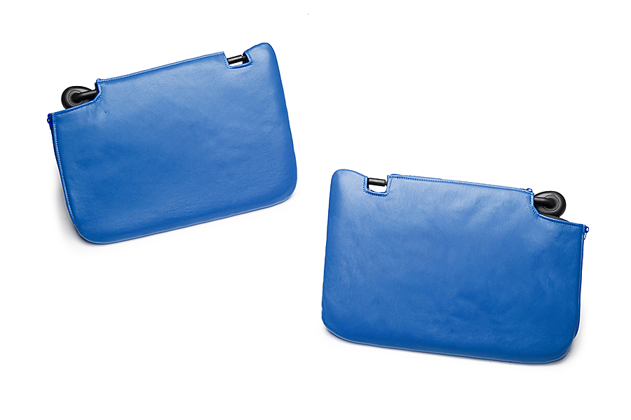 キルティング ブルー（裏）