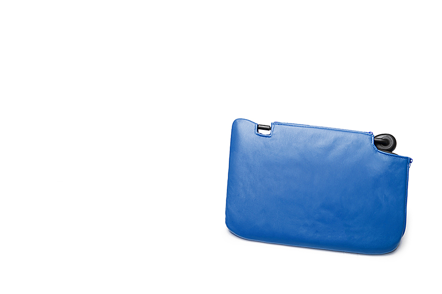 キルティング ブルー（裏）