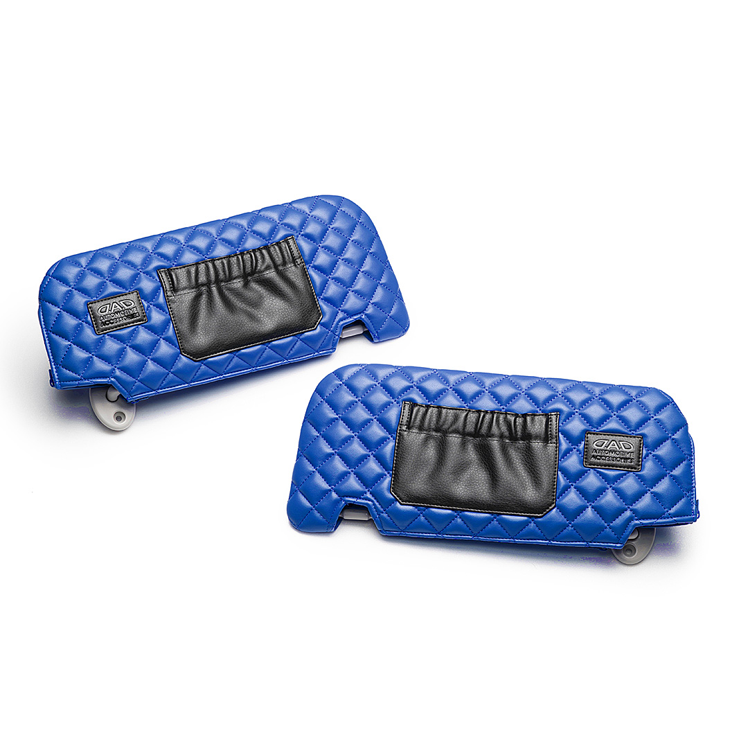 キルティング ブルー（表）