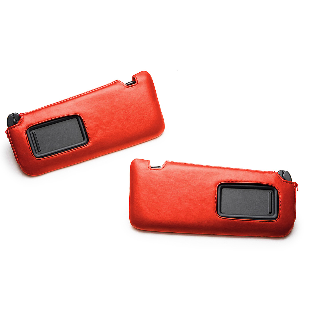 キルティング レッド（裏）