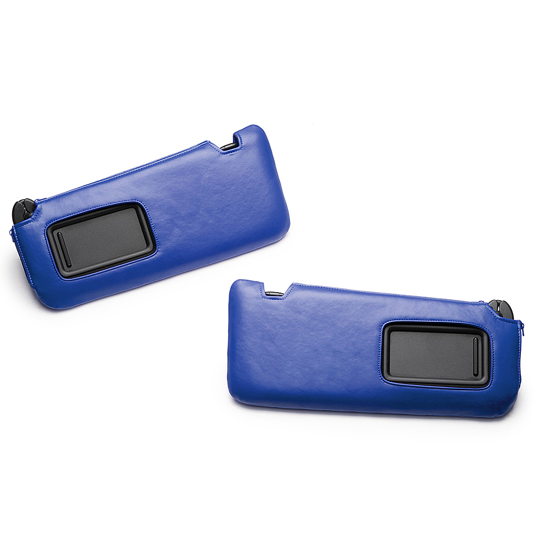 キルティング ブルー（裏）