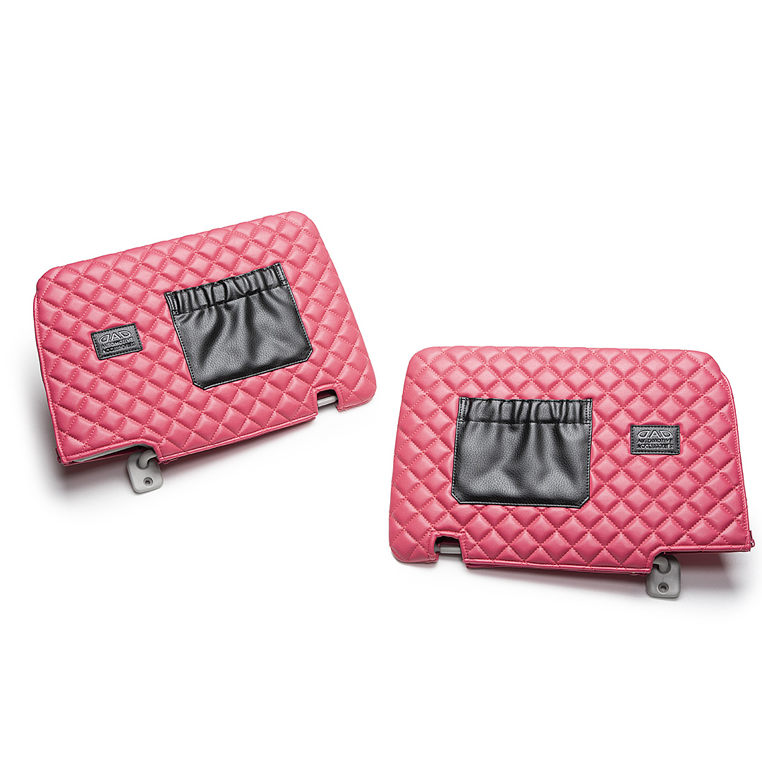 キルティング ピンク（表）