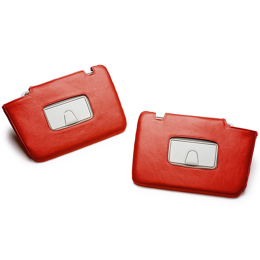 キルティング レッド（裏）