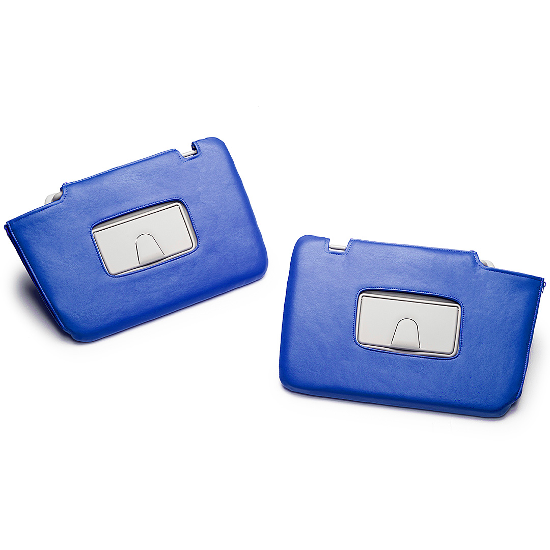 キルティング ブルー（裏）