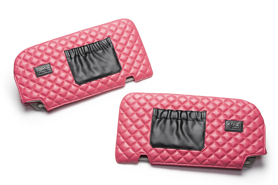 キルティング ピンク（表）