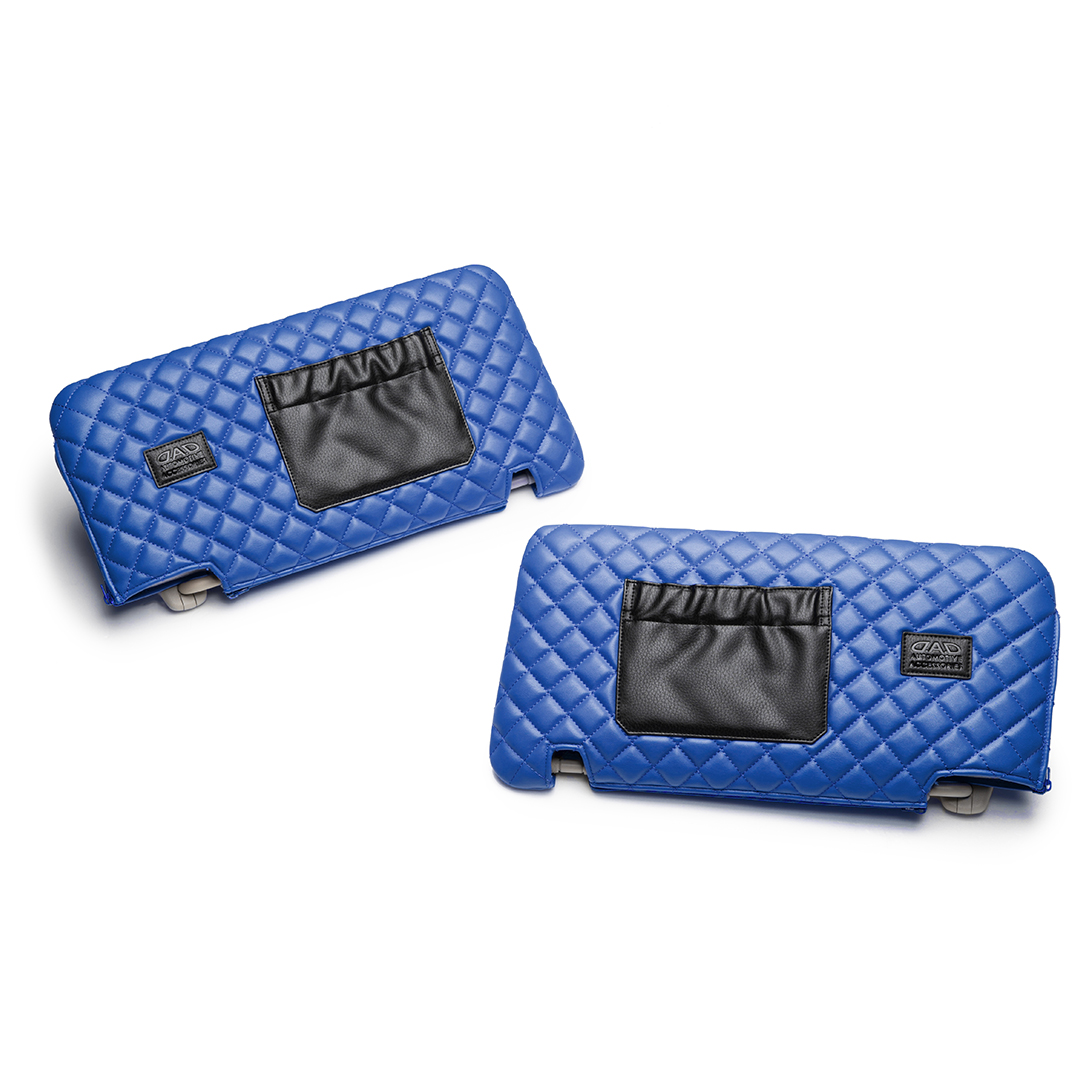 キルティング ブルー（表）