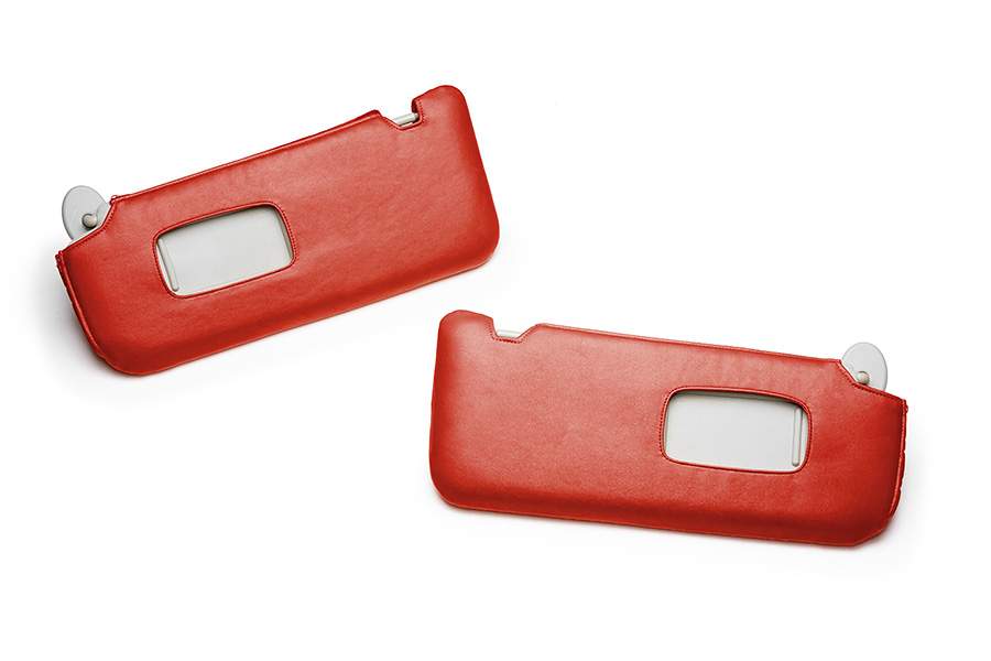 キルティング レッド（裏）