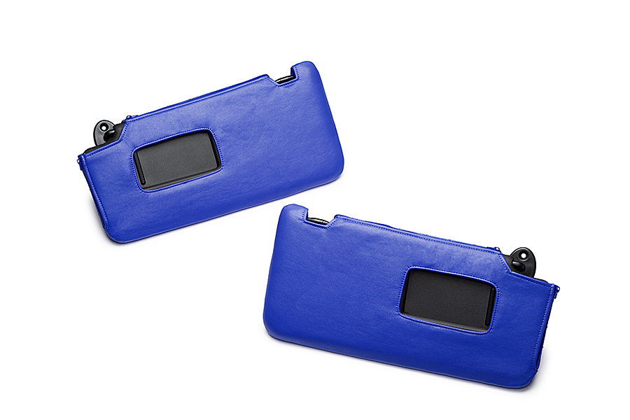 キルティング ブルー（裏）