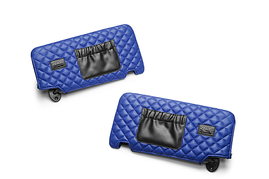 キルティング ブルー（表）