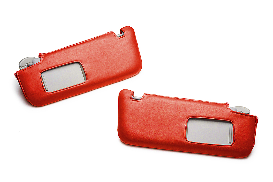 キルティング レッド（裏）