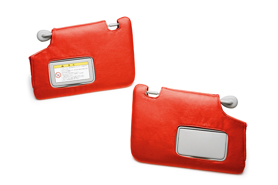 キルティング レッド（裏）