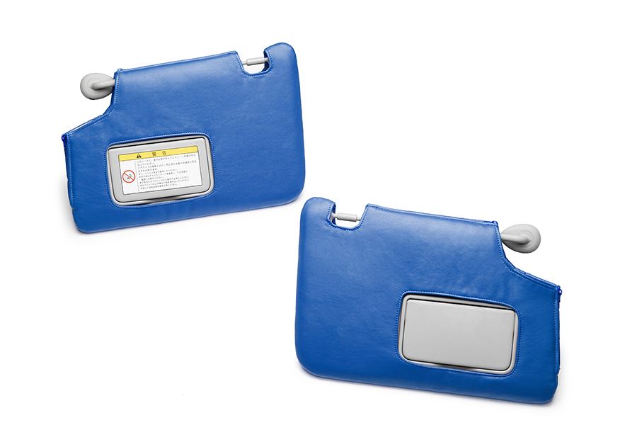 キルティング ブルー（裏）