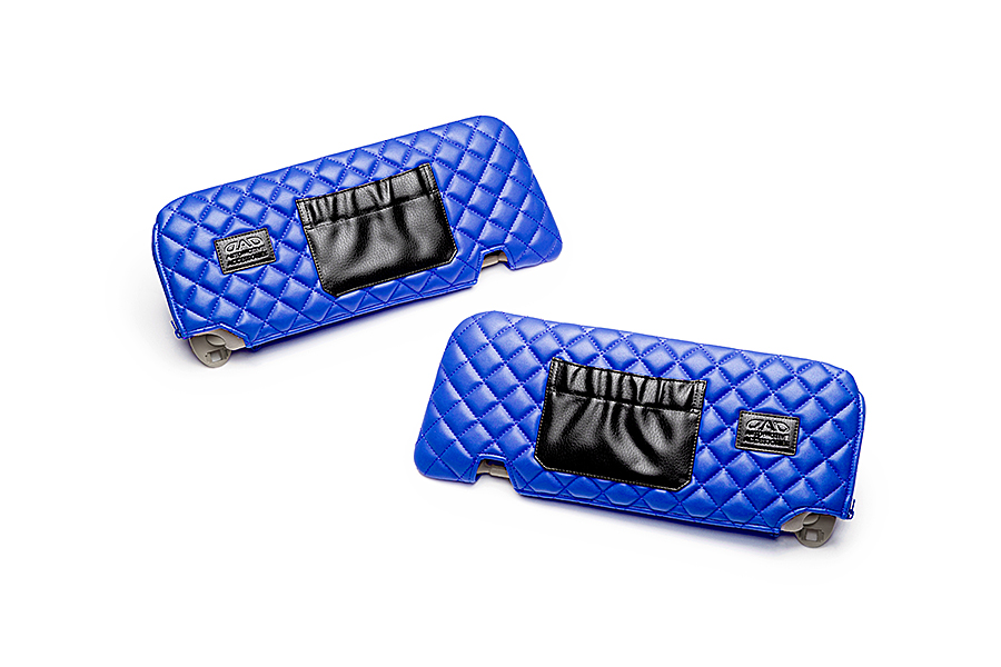 キルティング ブルー（表）