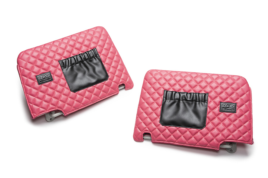 キルティング ピンク（表）