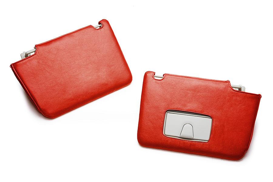 キルティング レッド（裏）