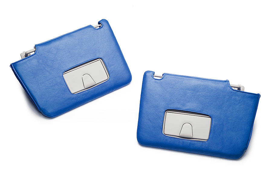 キルティング ブルー（裏）